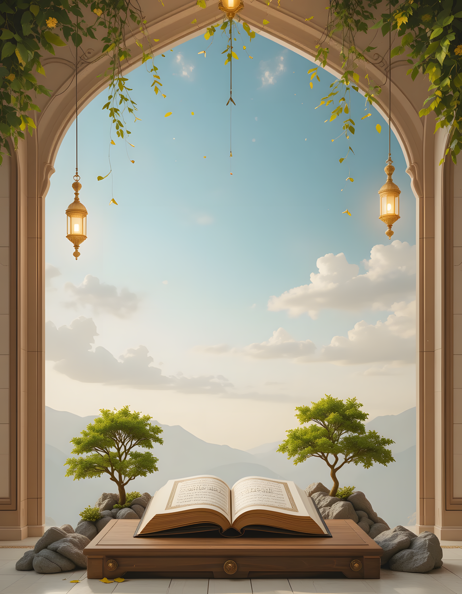 background-poster-kajian-by-ai